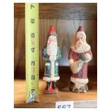 L REESE 1990 SANTA AND 2ND SANTA