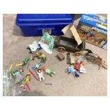 PLAYMOBIL STAGECOACH AND WINTER SPORTS BUILDING