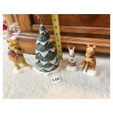 DISNEY 4 PC. FIGURINES