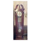 HOWARD MILLER GRANDFATHER CLOCK - 82" H X 19" W X