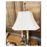 CANDLESTICK 3 ARM LAMP W/ SHADE