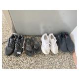 4 PAIRS OF SHOES SZ/ 8.5 NIKE ALL HAVE BEEN WORN