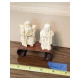 JAPANESE NETSUKE W/ KIMONA SASH