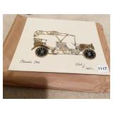 1906 MERCEDES CLOCK/CLOCKS PARTS BY L KERSH OF
