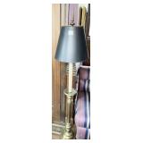 TALL CANDLESTICK FLOOR LAMP GRASS WITH BLACK