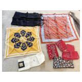 LANVA PARIS YELLOW WHITE SCARF AND OTHERS