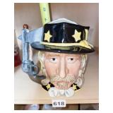 ROYAL DOULTON TOBY MUG THE BATTLE OF LITTLE