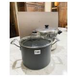 EMERIL COOKING POT WITH LID 6 QT, REVERE WARE 8