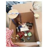 DOLL HAT, PITCHER, PRESENTS, ETC.