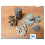 MINIATURE SCHUCO TEDDY BEAR GERMANY, ANTIQUE