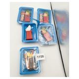 VINTAGE PEZ W/ LUCKY CHARMS IRISH MAN AND OTHERS