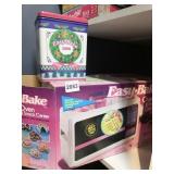 EASY BAKE OVEN AND SNACK CENTER WITH 1992 TIN AND