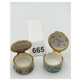 HALCYON DAYS ENAMELS - MY VALENTINE,