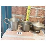 WALLACE PEWTER PIECES