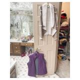 ALL DAZZLED UP LONG VES, PURPLE VEST ZIPPER FRONT