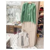 NORTH FACE SWEATER, FREE COUNTRY TAN VEST