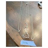 SILVERTONE NECKLACES