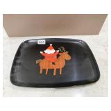 COUROC INLAY MID CENTURY VINTAGE SERVING TRAY,