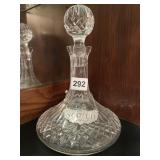 WATERFORD DECANTER W/ SCOTCH TAG