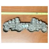 VINTAGE PEWTER CANDY MOLD #97