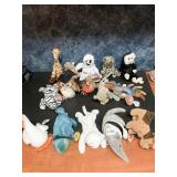 15 TY BEANIE BABIES MOST WITH TAGS