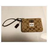 COACH MONOGRAM WRISTLET, SOME CONDITION ISSUES,