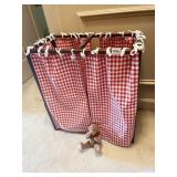 DOLL PUPPET SHOW STAGE AND SMALL BEAR