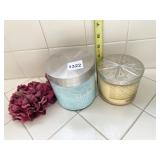 COCONUT OCEAN SALTS, CHAMPAGNE SCENTED CANDLE
