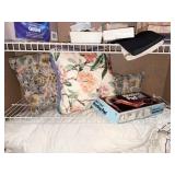 HEATING PAD & ACCENT PILLOWS