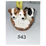 ROYAL DOULTON 3 PUPPY FIGURINE