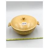 FIESTA BAKING CASSEROLE NEEDS CLEANED