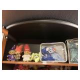 TROLL DOLLS, MEMBERSHIP TY BEANIE BEARS, STATUE
