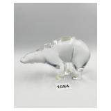 BACCARAT FRANCE BEAR FIGURE