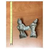 VINTAGE PEWTER PALMER COX ICE CREAM / CANDY MOLD