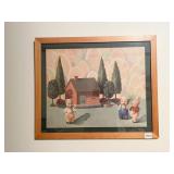 RENEE BARNES PIGS PRINT