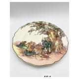 UNDER THE GREEN WOOD TREE PLATE 10" D