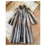VINTAGE HORNES ANKLE LENGTH REAL FUR COAT, BEST