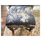 BIRDS OF PARADISE PATTERN DOWN FILLED CUSHION