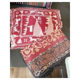 COTTON BLANKET AND BELGIUM CLOTH W/ FRINGE