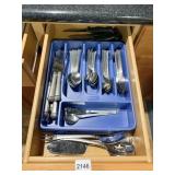 TOWEL 18/8 STAINLESS FLATWARE, SVC FOR 8 PLUS