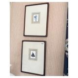 ISRAELI ARTIST ITZCHAK TARKAY ROUNDED FRAME 14.5"