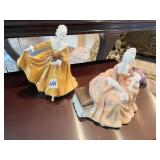 ROYAL DOULTON FIGURINES BOTH DAMAGED