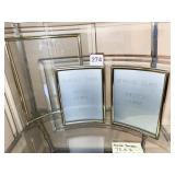 2 CURVED PICTURE FRAMES