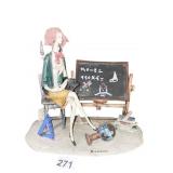 SIGNED LO SCRICCIOLO ITALY PORCELAIN FIGURINE