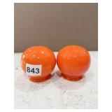 FIESTA WARE SALT AND PEPPER SHAKERS
