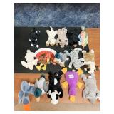 15 TY BEANIE BABIES MOST WITH TAGS