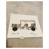 1906 BENTLEY CLOCK/CLOCK PARTS BY L KERSH OF