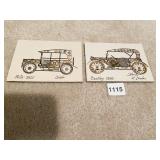 1925 BUICK CLOCK/CLOCK PARTS CAR BY L KERSH &