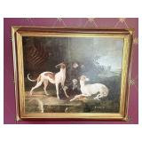 PAINTING MISSE SIGNED TURLU - KING LOUIS XV