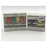 FIESTA 4 PIECE GOURMET PICK SET, TWO PIECE CHEESE